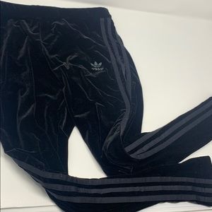 Adidas Black Velvet Leggings